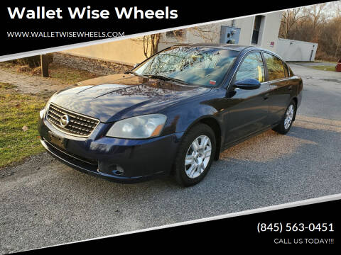 2006 Nissan Altima for sale at Wallet Wise Wheels in Montgomery NY