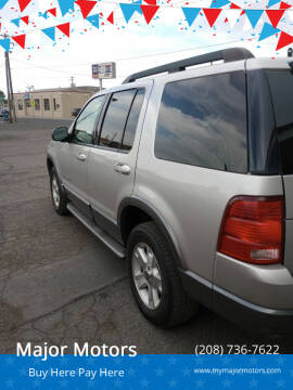2005 Ford Explorer for sale at Major Motors in Twin Falls ID