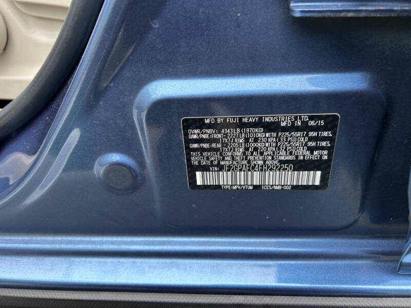 2015 Subaru XV Crosstrek 2.0i Premium