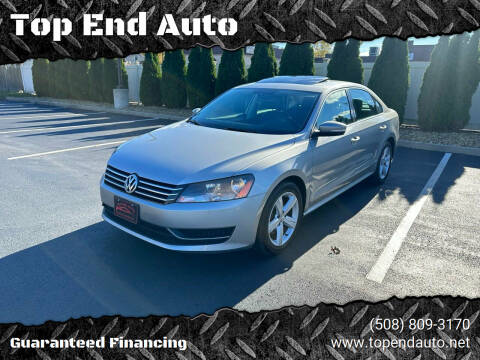 2013 Volkswagen Passat for sale at Top End Auto in North Attleboro MA