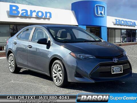 2019 Toyota Corolla for sale at Baron Super Center in Patchogue NY