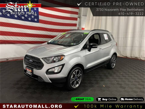 2020 Ford EcoSport for sale at Star Auto Mall in Bethlehem PA