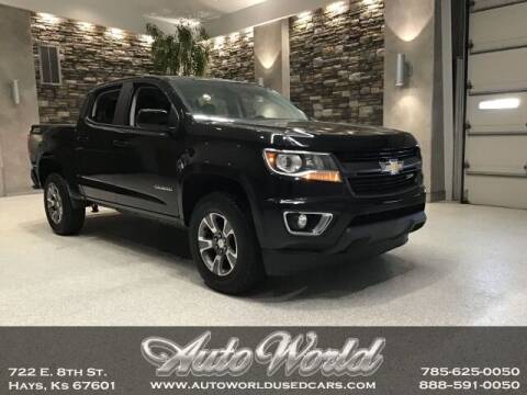 2015 Chevrolet Colorado for sale at Auto World Used Cars in Hays KS
