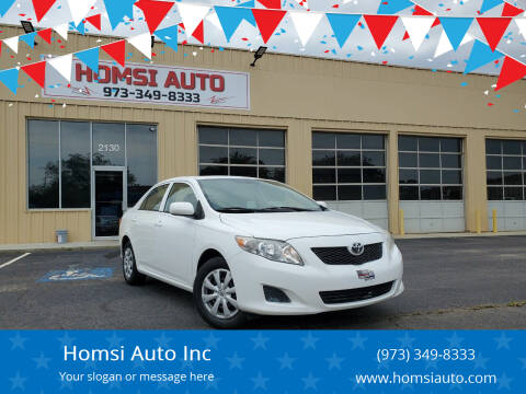 2009 Toyota Corolla for sale at Homsi Auto Inc in Kannapolis NC