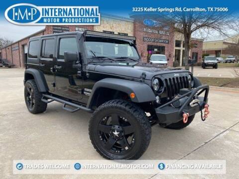 2014 Jeep Wrangler Unlimited for sale at International Motor Productions in Carrollton TX