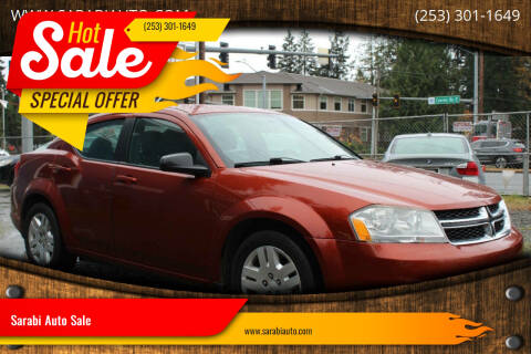 2012 Dodge Avenger for sale at Sarabi Auto Sale in Puyallup WA