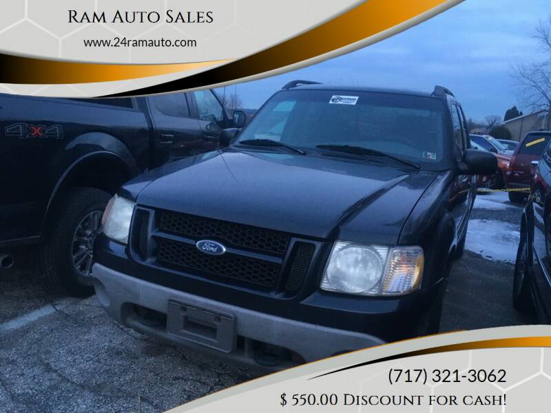 2001 Ford Explorer Sport Trac for sale at Ram Auto Sales in Gettysburg PA