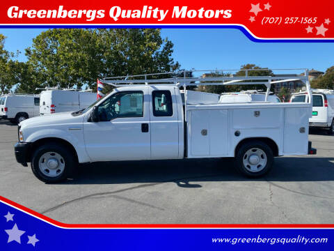 2005 Ford F-350 Super Duty for sale at Greenbergs Quality Motors in Napa CA