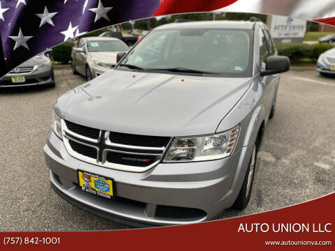 2016 Dodge Journey for sale at Auto Union LLC in Virginia Beach VA