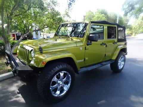 2008 Jeep Wrangler Unlimited for sale at DONNY MILLS AUTO SALES in Largo FL