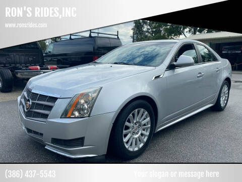 2011 Cadillac CTS for sale at RON'S RIDES,INC in Bunnell FL