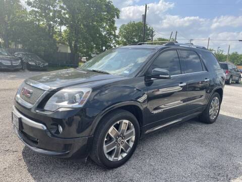 2012 GMC Acadia for sale at Rene Lopez Auto Sales in Ferris TX