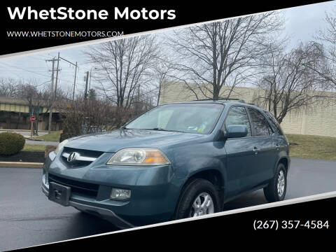 2005 Acura MDX for sale at WhetStone Motors in Bensalem PA