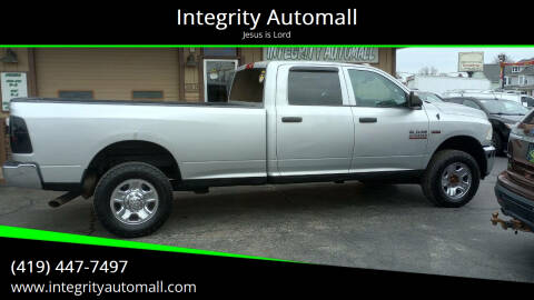 2014 RAM 2500 for sale at Integrity Automall in Tiffin OH