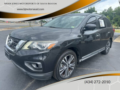 2017 Nissan Pathfinder for sale at BRIAN JONES MOTORSPORTS OF South Boston in South Boston VA