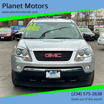2012 GMC Acadia for sale at Planet Motors in Youngstown OH
