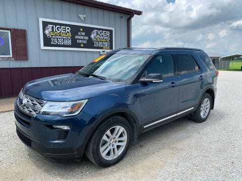 2018 Ford Explorer for sale at Tiger Auto Sales Inc in Danville IA