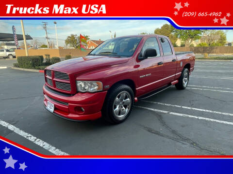2003 Dodge Ram Pickup 1500 for sale at Trucks Max USA in Manteca CA