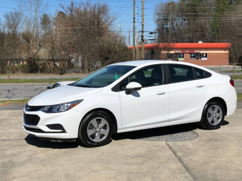 2017 Chevrolet Cruze for sale at Express Auto Sales in Dalton GA