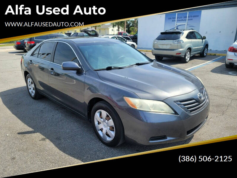 2008 Toyota Camry for sale at Alfa Used Auto in Holly Hill FL