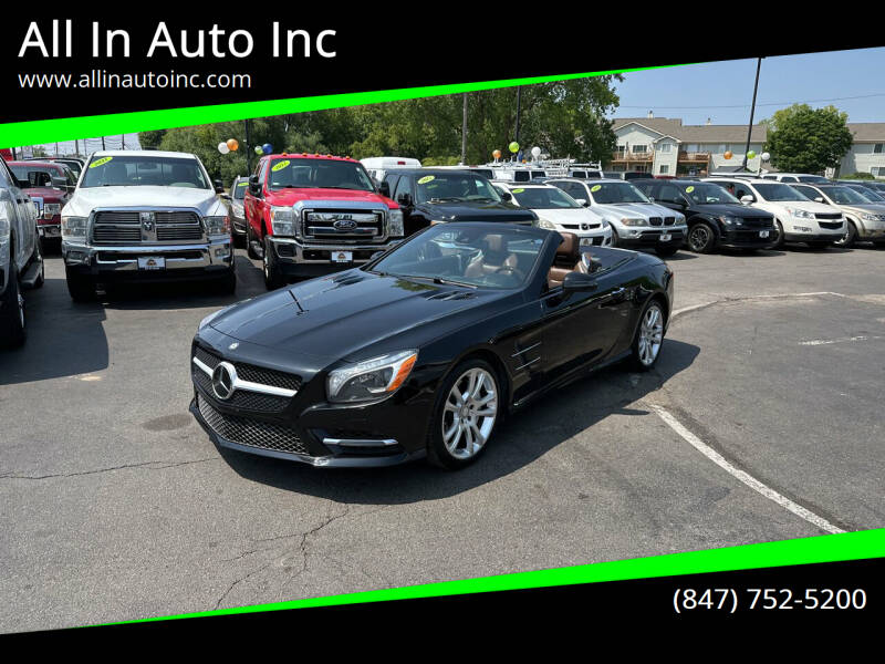 2013 Mercedes-Benz SL-Class for sale at All In Auto Inc in Palatine IL