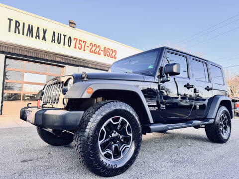 2010 Jeep Wrangler Unlimited for sale at Trimax Auto Group in Norfolk VA