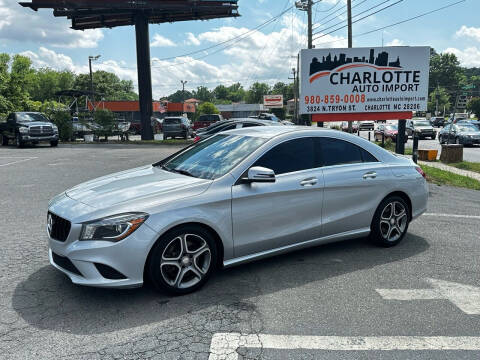 2014 Mercedes-Benz CLA for sale at Charlotte Auto Import in Charlotte NC