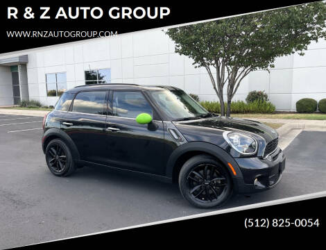 2014 MINI Countryman for sale at R & Z AUTO GROUP in Austin TX