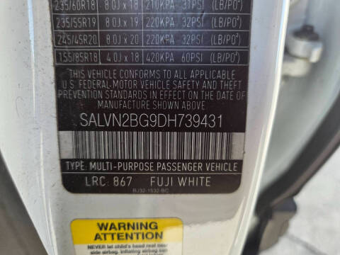 2013 Land Rover Range Rover Evoque Pure