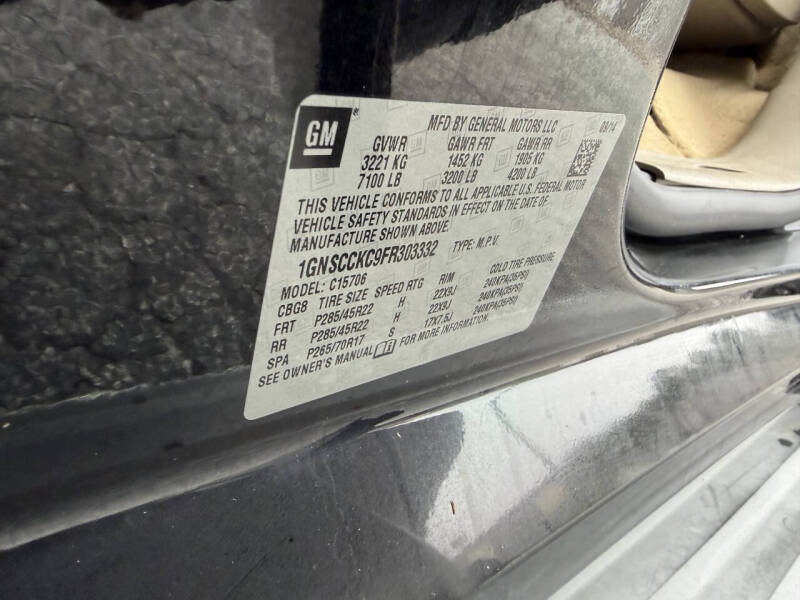 2015 Chevrolet Tahoe LTZ