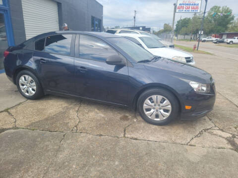 2014 Chevrolet Cruze for sale at Bill Bailey's Affordable Auto Sales in Lake Charles LA