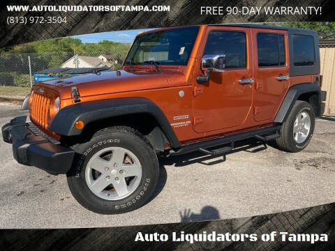 2010 Jeep Wrangler Unlimited for sale at Auto Liquidators of Tampa in Tampa FL