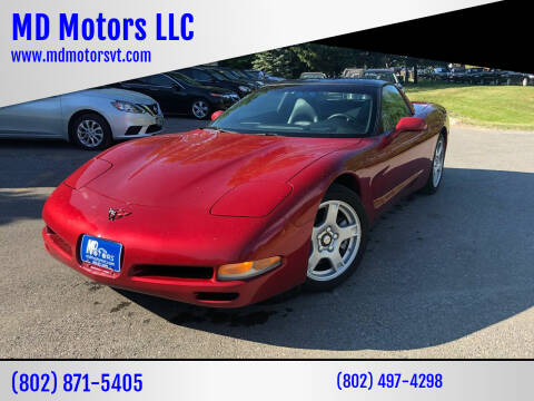 1999 Chevrolet Corvette for sale at MD Motors LLC in Williston VT