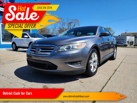 2012 Ford Taurus for sale at Detroit Cash for Cars in Warren MI