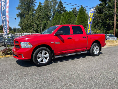 2013 RAM 1500 for sale at A & V AUTO SALES LLC in Marysville WA