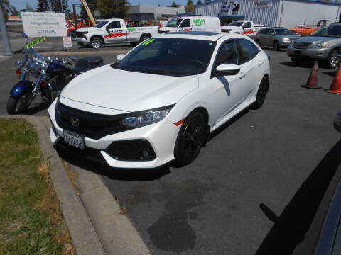2017 Honda Civic for sale at Sutherlands Auto Center in Rohnert Park CA
