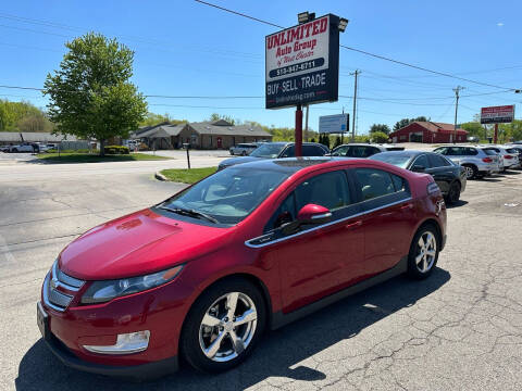 2012 Chevrolet Volt for sale at Unlimited Auto Group in West Chester OH