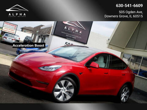 2020 Tesla Model Y for sale at Alpha Luxury Motors in Downers Grove IL