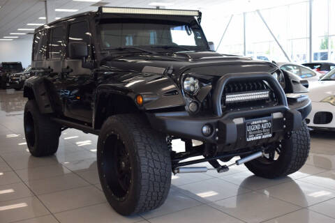 2012 Jeep Wrangler Unlimited for sale at Legend Auto in Sacramento CA