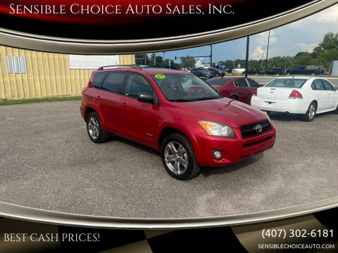 2009 Toyota RAV4 for sale at Sensible Choice Auto Sales, Inc. in Longwood FL