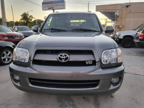 2007 Toyota Sequoia for sale at 1st Klass Auto Sales in Hollywood FL
