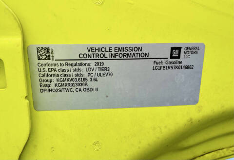 2019 Chevrolet Camaro LT