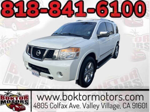 2013 Nissan Armada for sale at Boktor Motors in North Hollywood CA