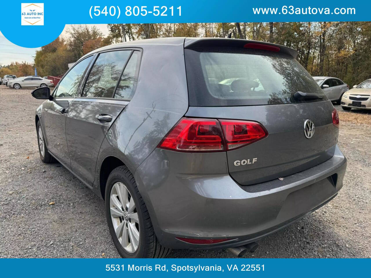 2015 Volkswagen Golf for sale at 63 Auto Inc in Spotsylvania, VA