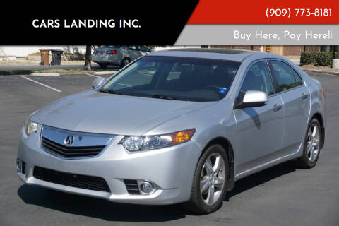 2013 Acura TSX for sale at Cars Landing Inc. in Colton CA