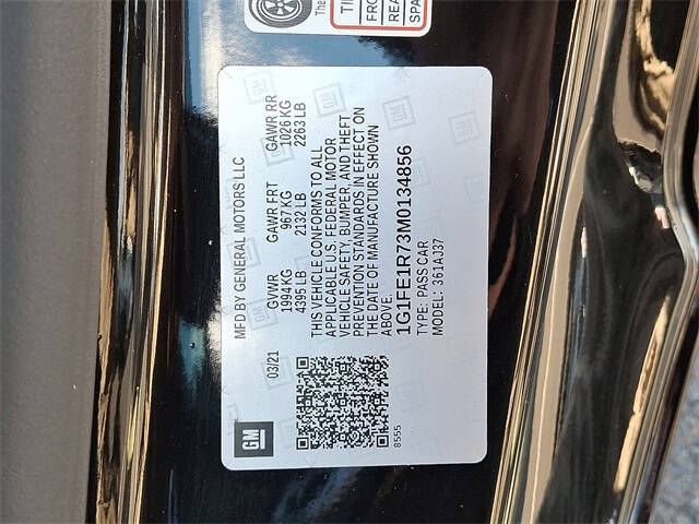 2021 Chevrolet Camaro LT1