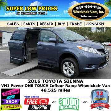 2016 Toyota Sienna LE Mobility 7-Passenger