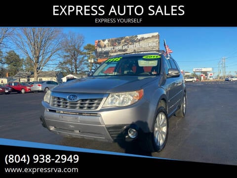 2011 Subaru Forester for sale at EXPRESS AUTO SALES in Midlothian VA