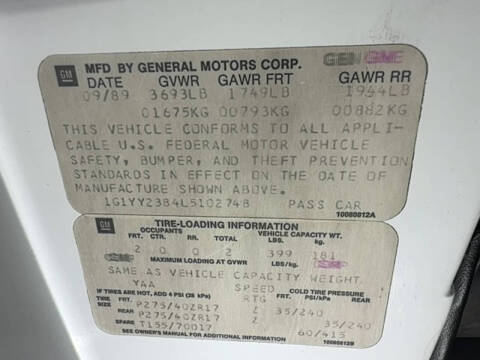1990 Chevrolet Corvette