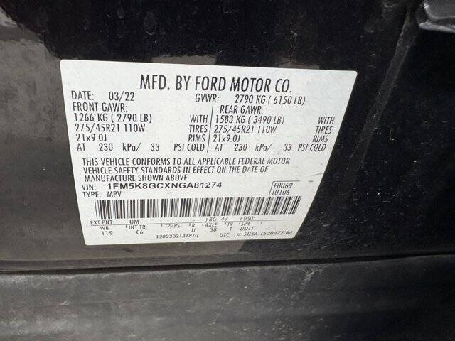 2022 Ford Explorer ST